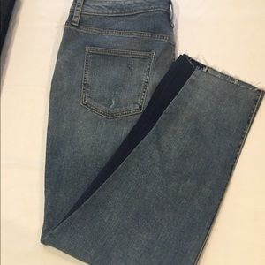 NWT Universal Thread High Rise Straight Two Tone